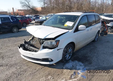 2016 Dodge Grand Caravan R/T из США, поврежденный, VIN 2C4RDGEG7GR353233